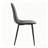 5-Piece Modern industrial Rectangular Wood Dining Set with Upholstered Chairs-2137543470-2137543468