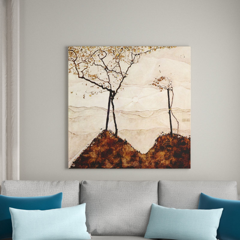 Egon Schiele - Wrapped Canvas Painting, 70cm H x 70cm W x 1.8cm D