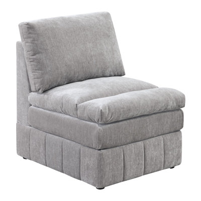 Seeram 32.75" W Slipper Chair