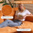 Shugar Solid and Manufactured Wood U-Shaped Sectional -110188849