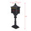 Boîte aux lettres en aluminium 14 po x 46 po-50562767