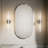 Essential Capsule Wall Mirror, Bathroom/Vanity Mirror with Frame-91696091-91696098