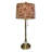 Ensemble de lampe de table 28" relaxing expression print Milstein-27669553