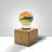Solid Wood Novelty Lamp