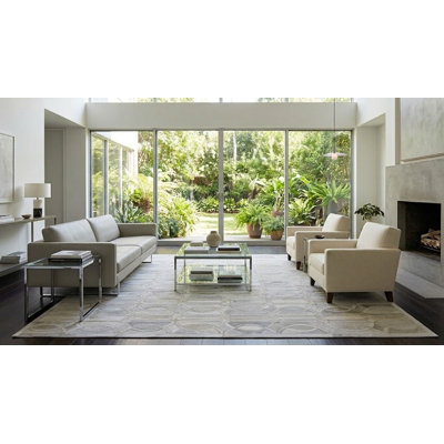 Tapis en cuir de vache Abani
