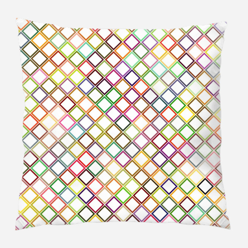 Coussin décoratif grille
