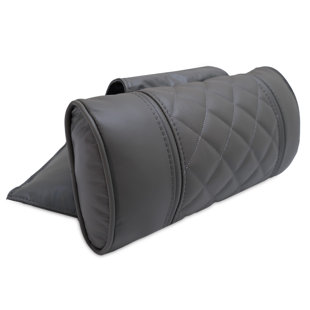 Octane Seating Recliner Head & Neck Pillow | Diamond Stitch | Berry Leather