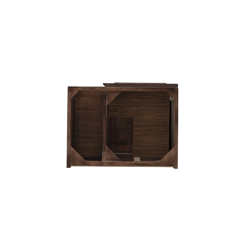Alicante 24'' W Single Bathroom Vanity Base, Mid-Century Acacia