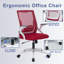 Chaise de bureau ergonomique Bleona-107255631-107255634