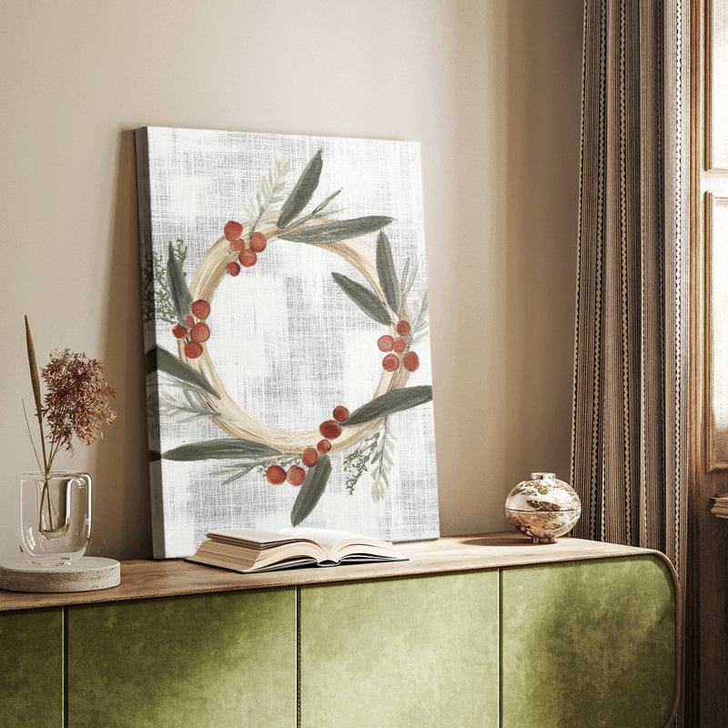 Art des Fêtes de Noël CCXC III - galerie Cavas sur mesure, H 18 po x l 12 po