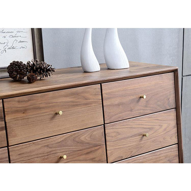 Light Luxury Creative Solid Wood Accent Cabinet Solid Wood Accent Chest, 33.46" H x 70.87" W x 15.75" D
