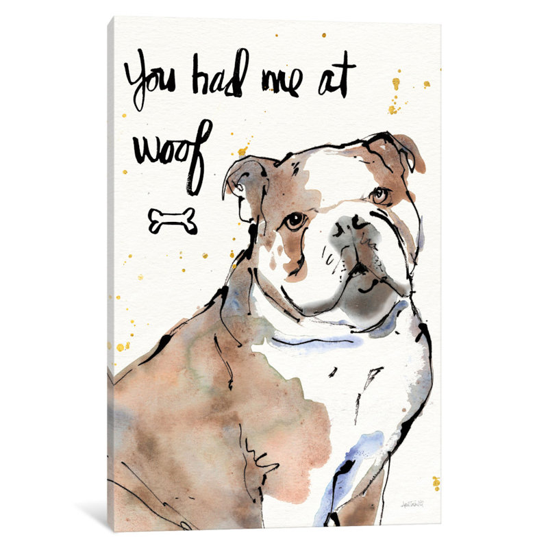 « i », reproduction d’art sur toile Strike a Paws, H 18 po x l 12 po x P 1,5 po, Toile tendue, Pas de tapis
