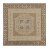 Burano Handmade Silk and Wool Area Rug