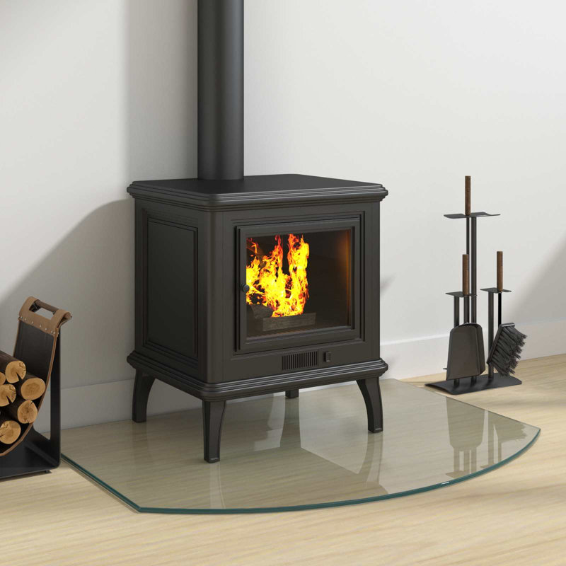 Glass Hearth Pad, 80cm W x 60cm D