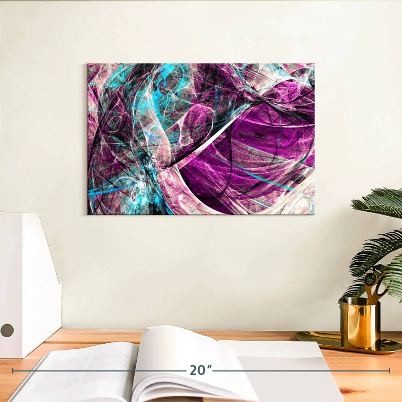 Avery Vibrant Abstract, 8" H x 12" W