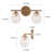 Jacquelyn 2 - Light Dimmable Vanity Light
