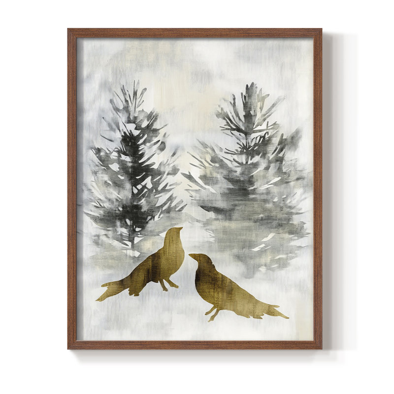 Framed Print - Solid Wood, Walnut, 21" H x 17" W