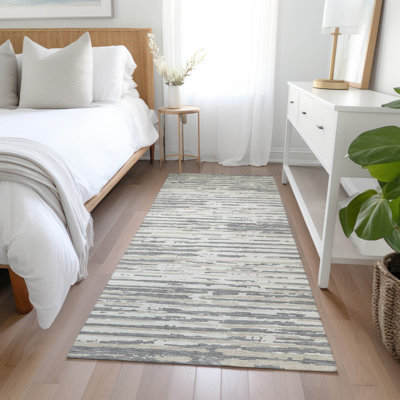 Malek Indoor/Outdoor Area Rug with Non-Slip Backing