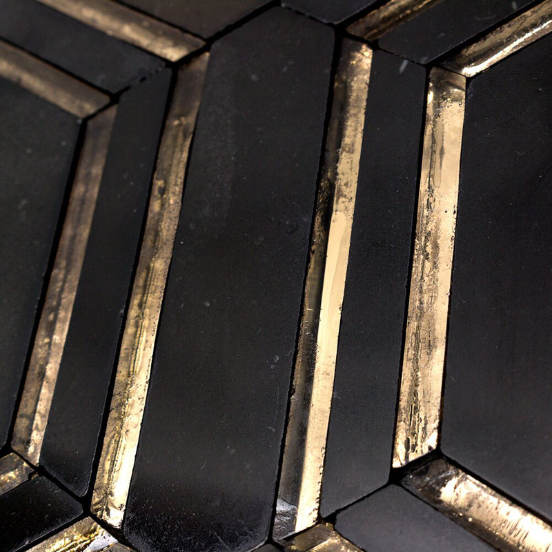 Gyre 4" X 5" Honeycomb Mosaic Wall & Floor Tile