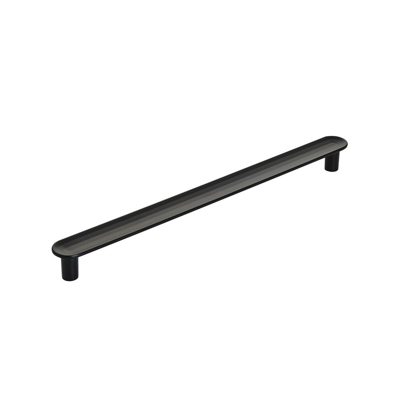 Poignée concentrique, Noir mat, 7.5625"