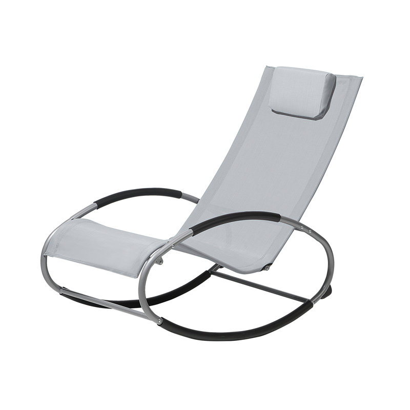 Catumba 107 cm Long Single Chaise, Grey