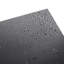 Daoud 10Pcs Self Adhesive Flooring 30x30 cm PVC Tile in Black