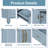 36" Bathroom Vanity With Sink, Freestanding Cabinet And Space-saving Storage-403723542