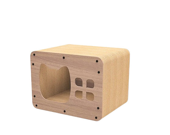 Gower Wood Litter Box Enclosure, 11.41cm H x 9.84cm W x 15.35cm D