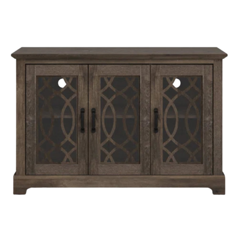 Ensemble de 2 tablettes de rangement Wragby, Chêne cendré