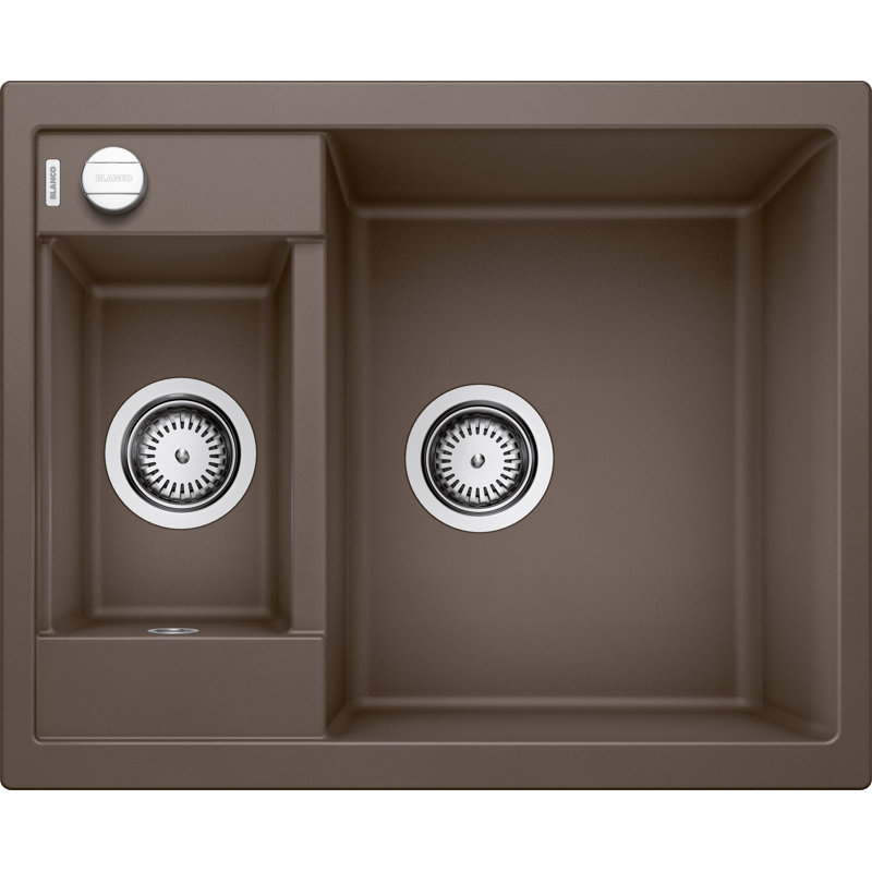Metra 1.5 Bowl Inset Kitchen Sink, Coffee