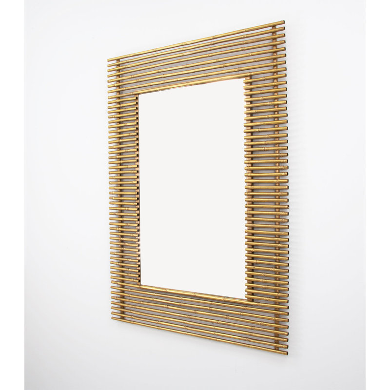 Etta Flat Metal Wall Mirror