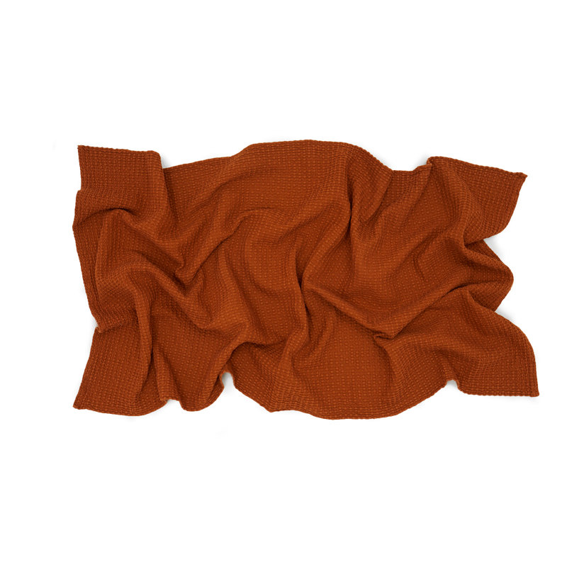 Simple 100% Cotton, Terracotta, Hand Towel - 1 Pack