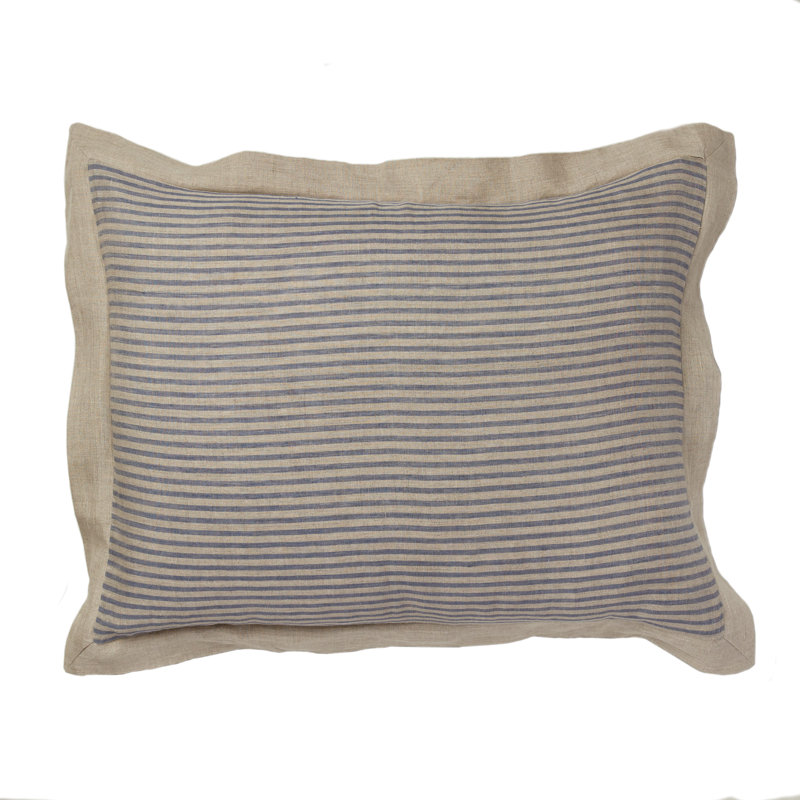Nardi Steel Blue, Linen Sham - Standard, Standard, Steel Blue