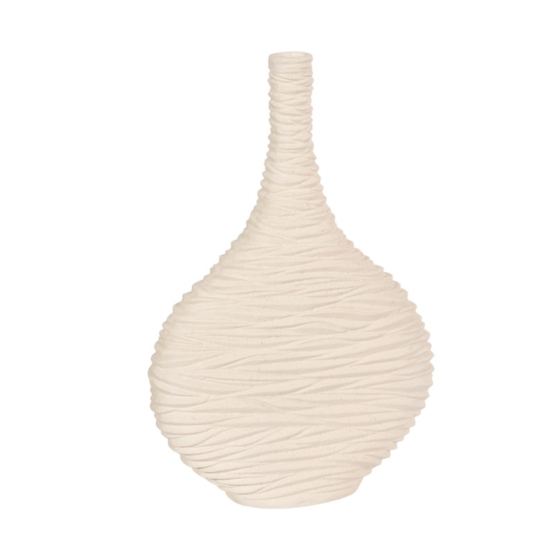 Hanke Waves Bottle Floor Vase