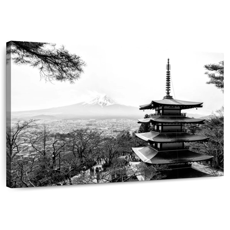 Adella Chureito Pagoda, 20" H x 30" W