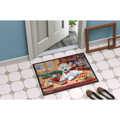Paillasson Bichon Frise DAC3736