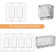15 Amps Tamper Resistant 3-way Rocker Light Switch