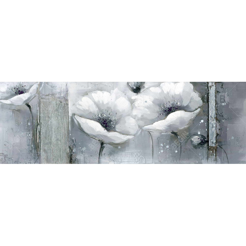 " Grayscale Flowers "