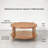 Delran Fontaine Solid Wood Coffee Table-1025896684