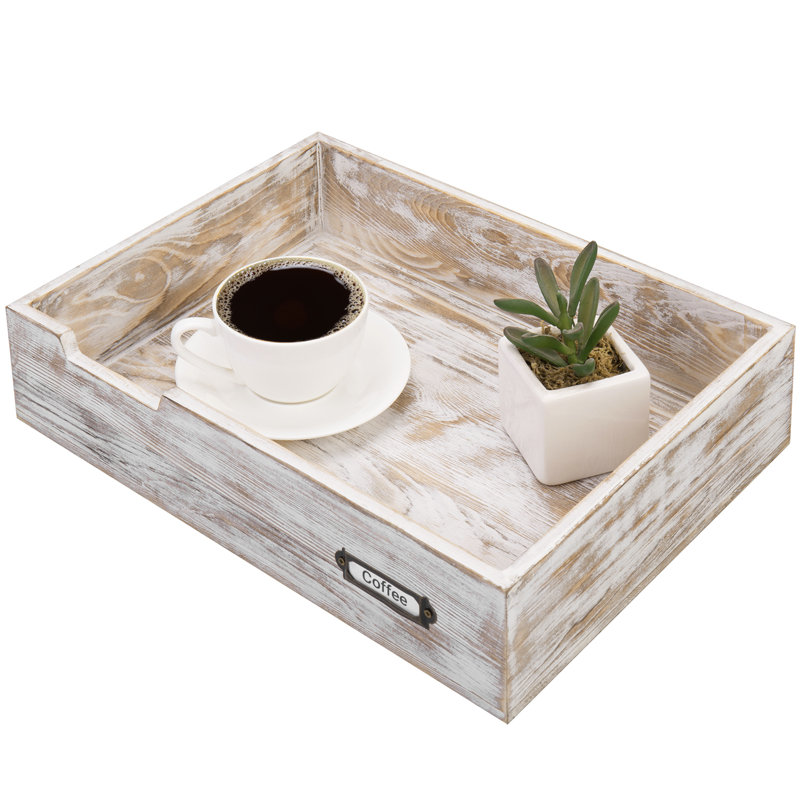 Ludvina Wood Stackable Paper Organizer