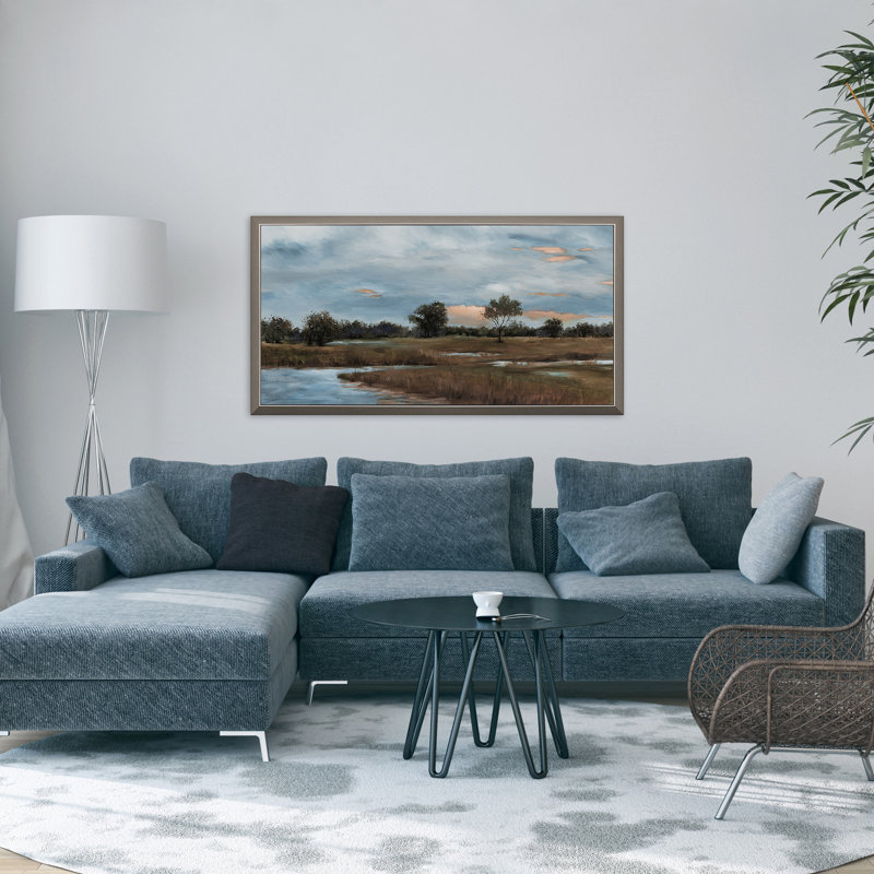 River Walk - peinture encadrée