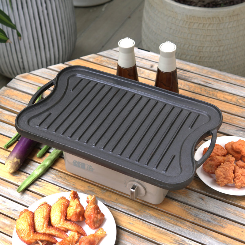 Blakney Cast Iron Griddle, 40cm L x 25cm W