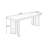 Black Rectangular Solid Wood writing desk-117867019