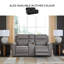 Valdivia Power Reclining Loveseat With Console-1676810294