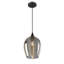 Mini-luminaire 1 lumière Meridian en bronze huilé