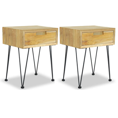 Alcester 40cm W Bedside Table