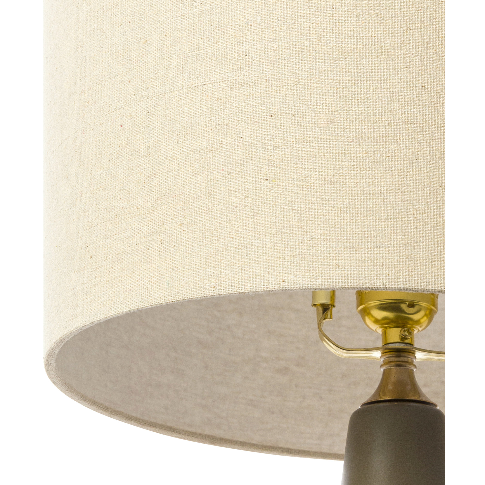 Medano Ceramic Table Lamp, Olive