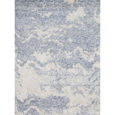 Wool Area Rug in Blue