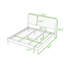 Lit plateforme en bois avec tête de lit-129448441-129448444