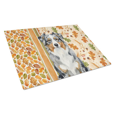 Planche à découper en verre Blue Merle